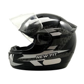 Capacete Moto Ebf New Fit Control Fechado Com Narigueira