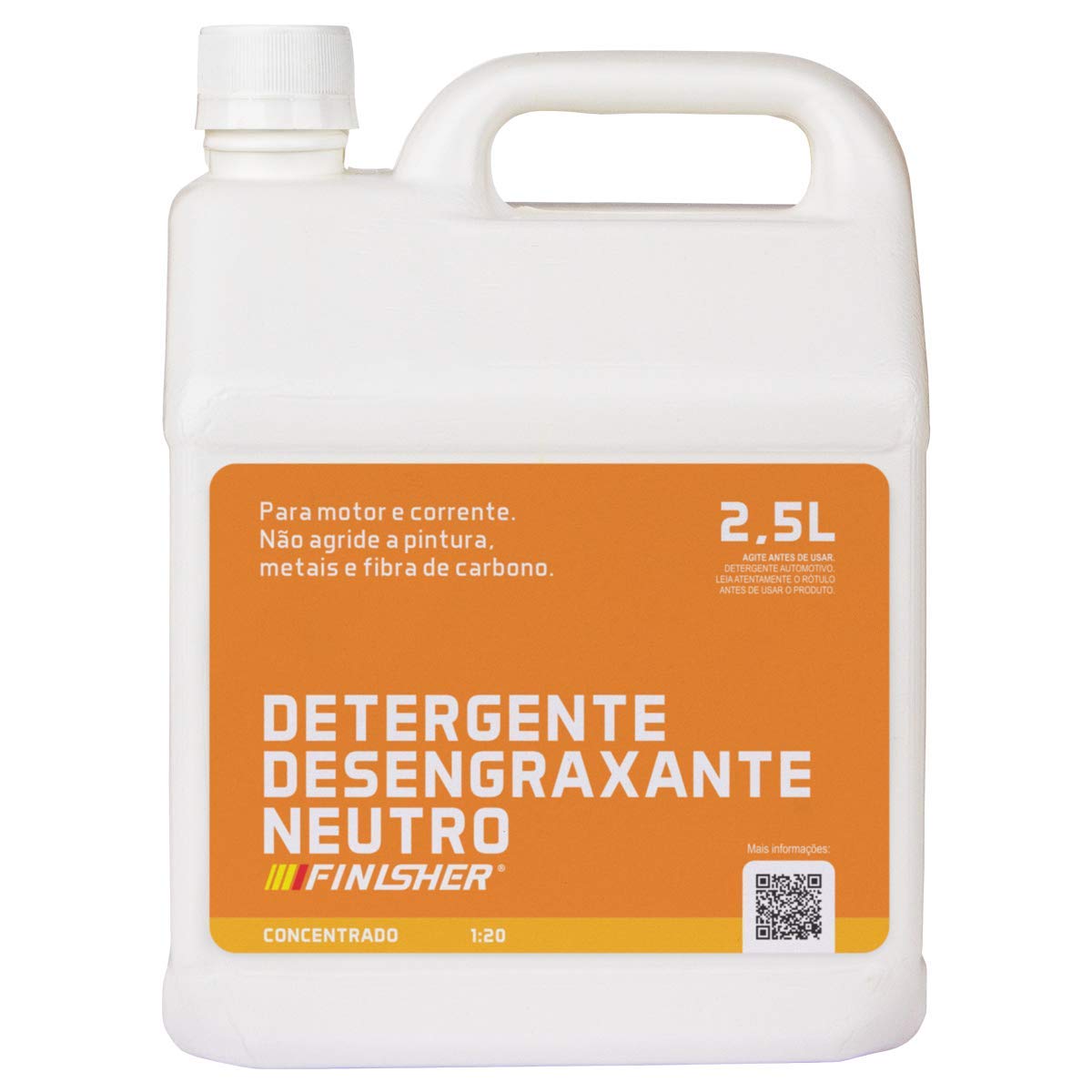 Detergente Desengraxante Neutro Finisher 2,5 Litros