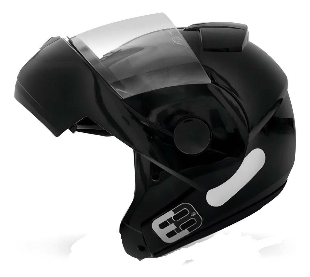 Capacete Moto EBF Articulado E8 Solid Escamoteavel
