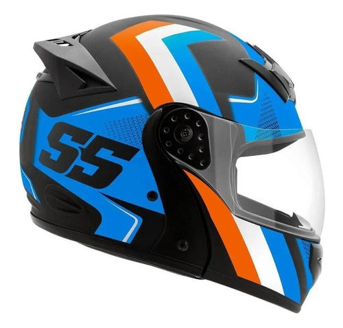 Capacete Robocop Mixs Gladiator Super Speed + Narigueira