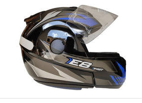 Capacete Articulado Ebf New E8 Robocop Escamoteável + Cores