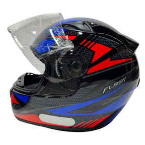 Capacete Moto EBF Esportivo New Spark Flash C/ Narigueira