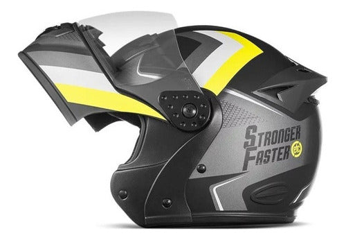 Capacete Robocop Mixs Gladiator Super Speed + Narigueira