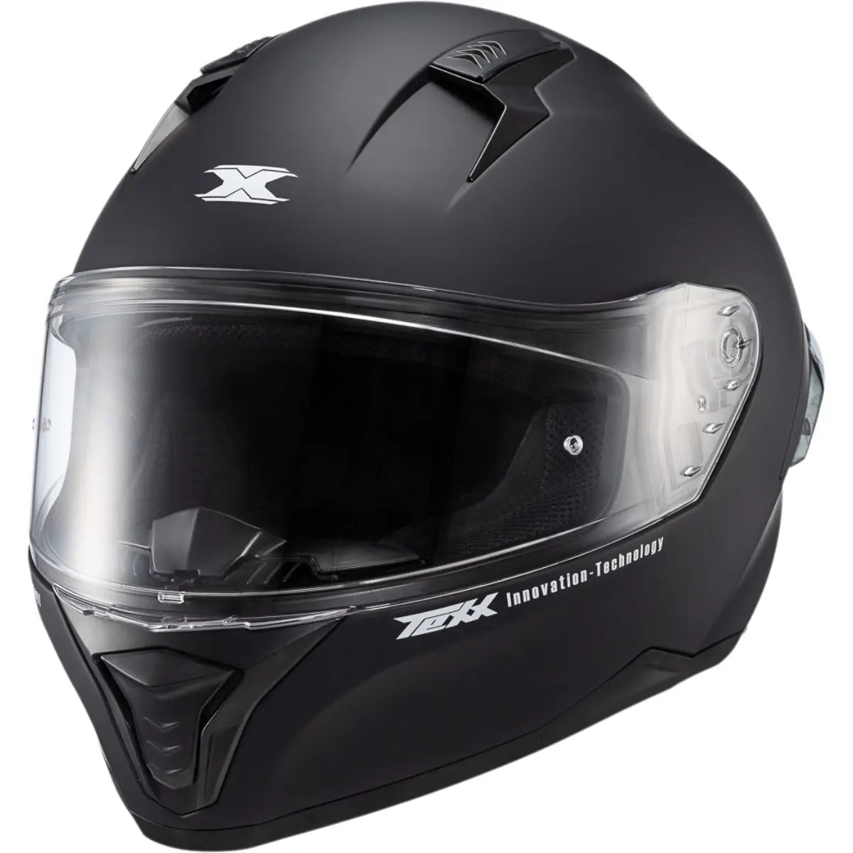 Capacete Para Motociclista Texx Raptor Fechado Preto Fosco