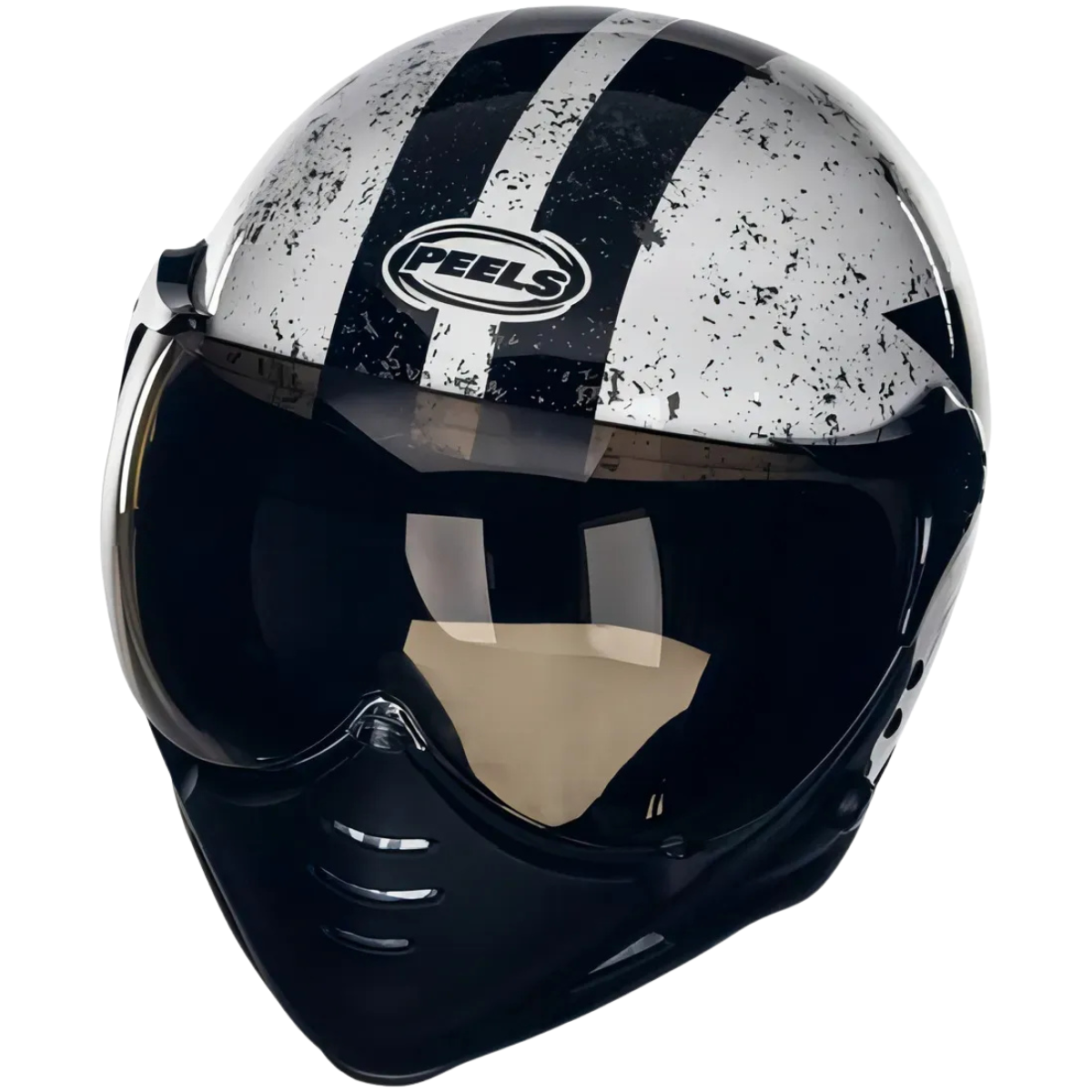 Capacete Moto Peels Com Queixeira Removível F-21 OLD TANK