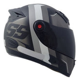 Capacete Mixs Mx5 Fechado Com Viseira Fumê E Narigueira
