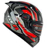 Capacete FW3 GT Racing Bolt Design Com Narigueira