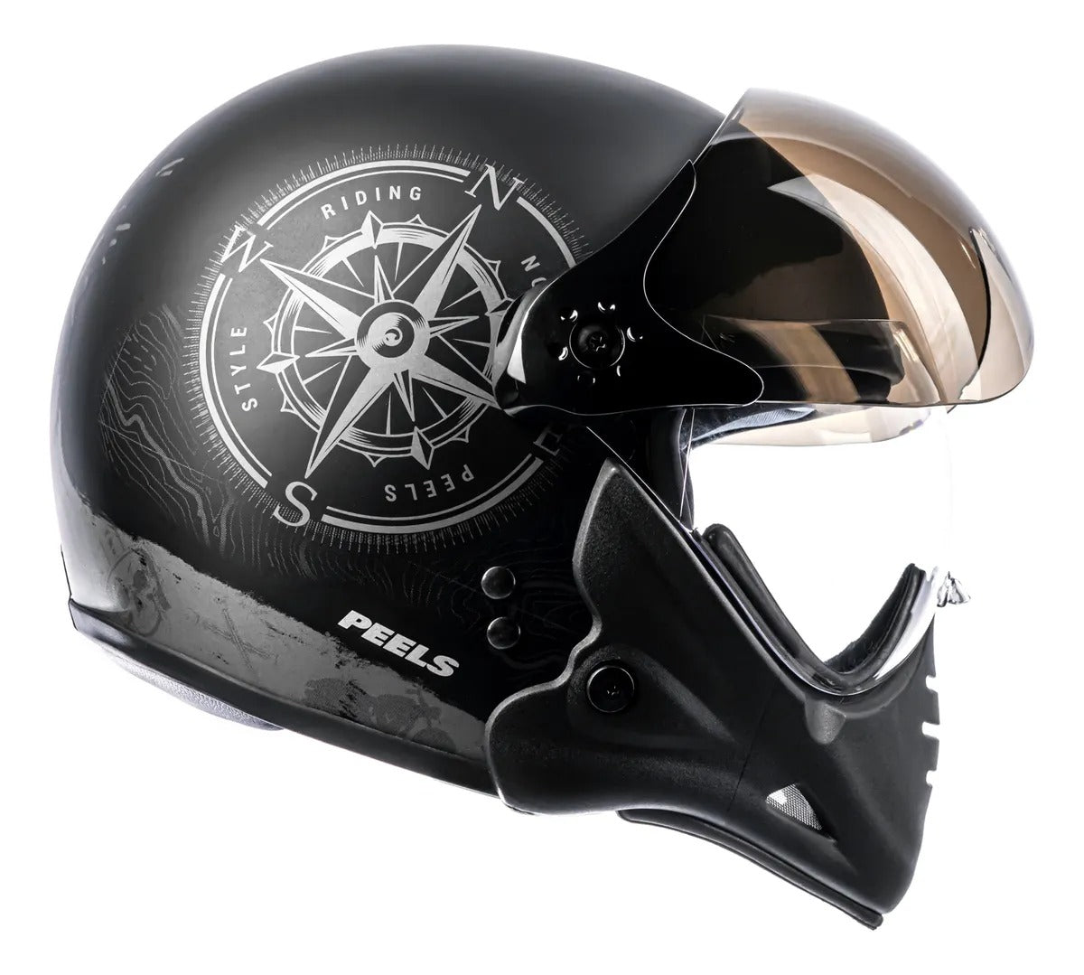 Capacete Moto Peels Com Queixeira Removível F-21 North