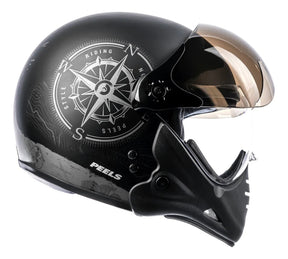 Capacete Moto Peels Com Queixeira Removível F-21 North