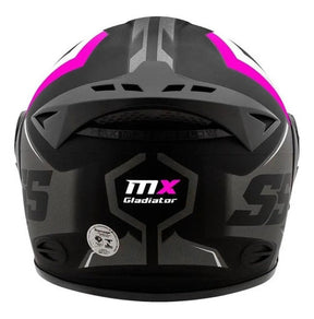 Capacete Robocop Mixs Gladiator Super Speed + Narigueira