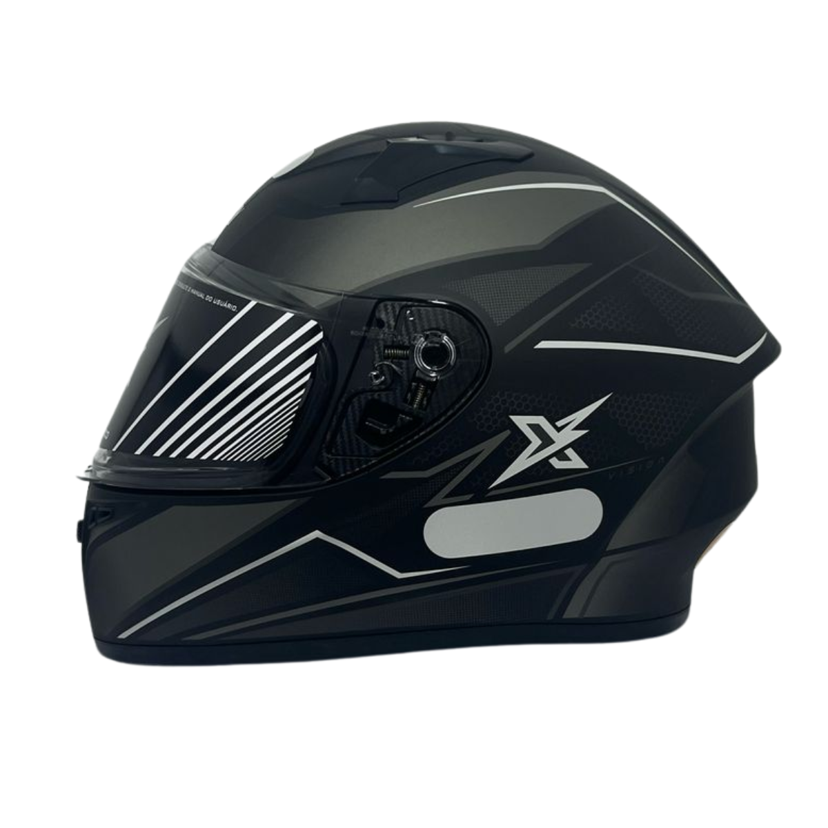 Capacete Moto Xtroy Fechado FF526 Esportivo Vision