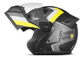 Capacete Robocop Mixs Gladiator Super Speed + Narigueira