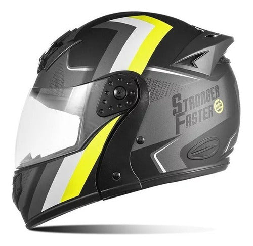 Capacete Robocop Mixs Gladiator Super Speed + Narigueira