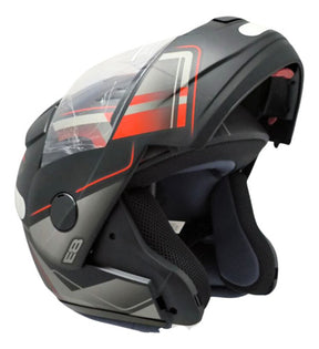 Capacete Articulado Ebf New E8 Robocop Escamoteável + Cores