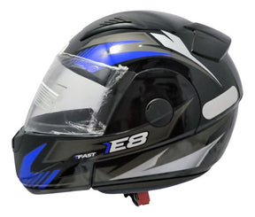 Capacete Articulado Ebf New E8 Robocop Escamoteável + Cores