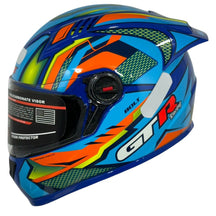 Capacete FW3 GT Racing Bolt Design Com Narigueira