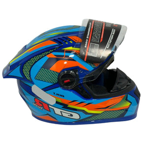 Capacete FW3 GT Racing Bolt Design Com Narigueira