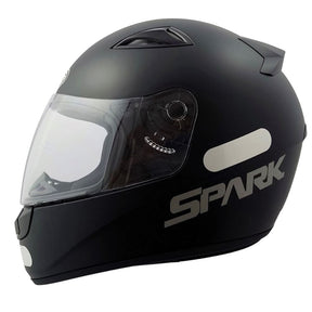 CAPACETE FECHADO NEW SPARK SOLID PRETO FOSCO