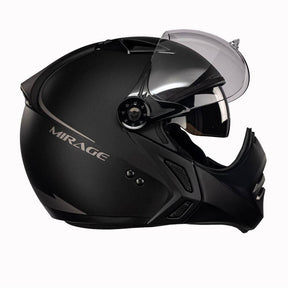 Capacete Peels Mirage Classic Preto Fosco C/ Óculos Interno