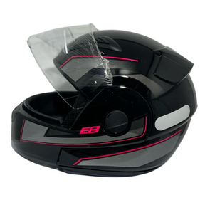 Capacete EBF Moto Articulado E8 Velocity Escamoteavel