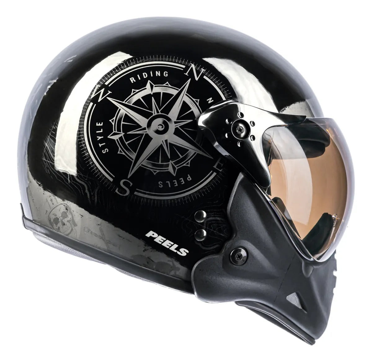 Capacete Moto Peels Com Queixeira Removível F-21 North
