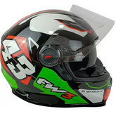 Capacete Fechado Fw3 Gtx 43 Com Oculos Interno