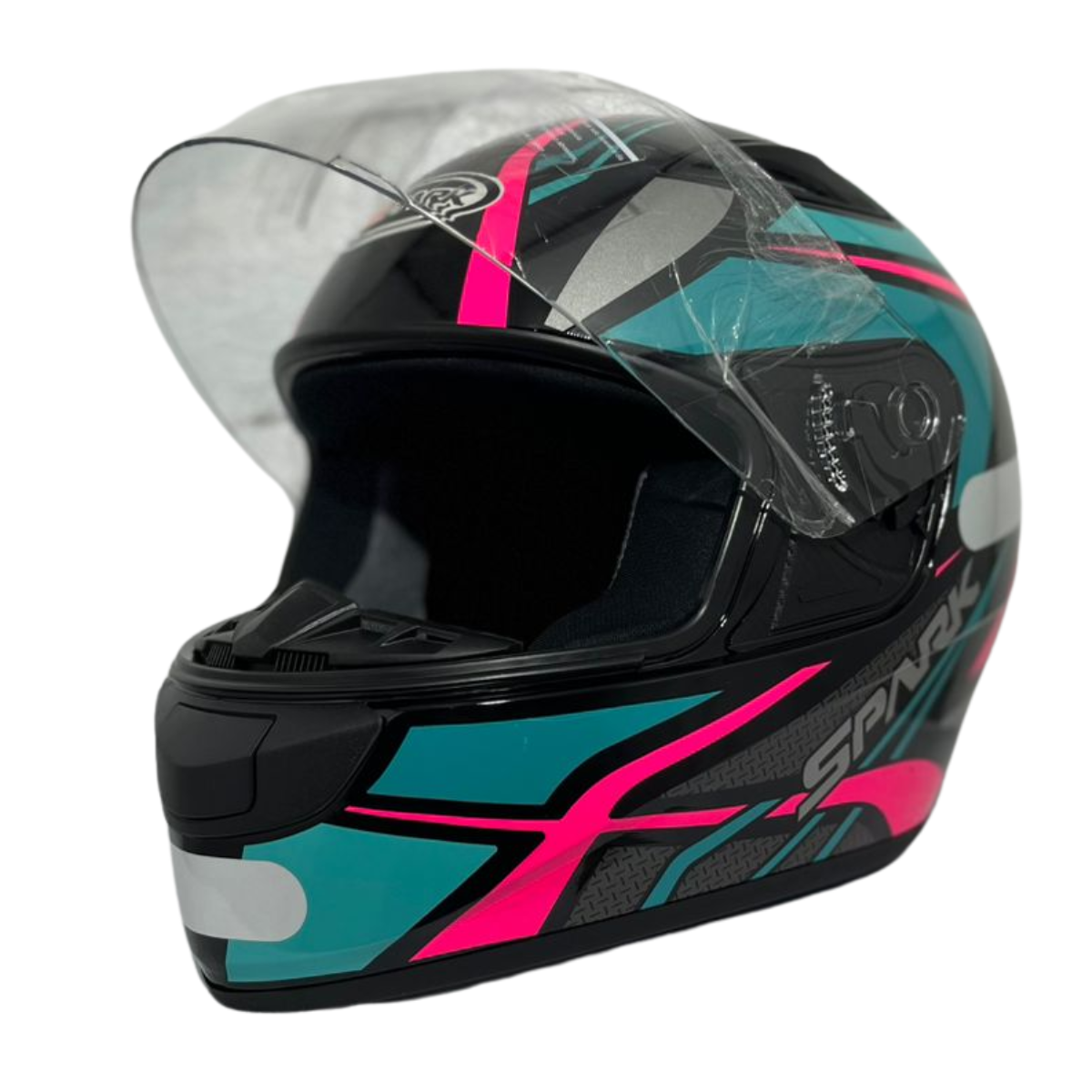 Capacete Fechado New Spark Esportivo Spider C/ Narigueira