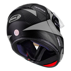 Capacete Robocop Preto Fosco Peels Urban Escamoteável