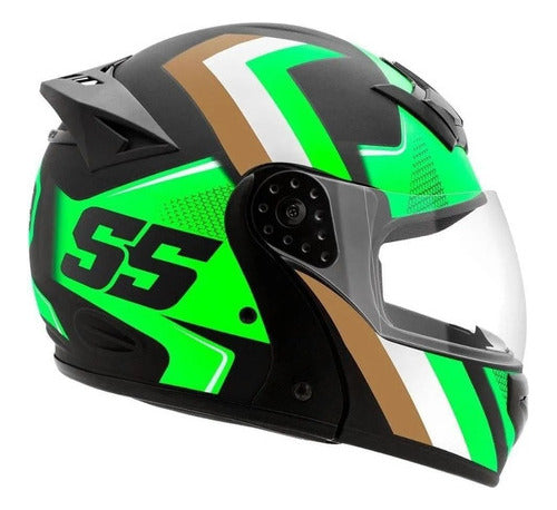 Capacete Robocop Mixs Gladiator Super Speed + Narigueira