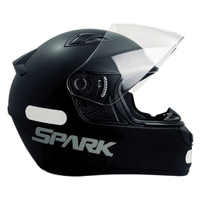 CAPACETE FECHADO NEW SPARK SOLID PRETO FOSCO