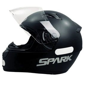 CAPACETE FECHADO NEW SPARK SOLID PRETO FOSCO