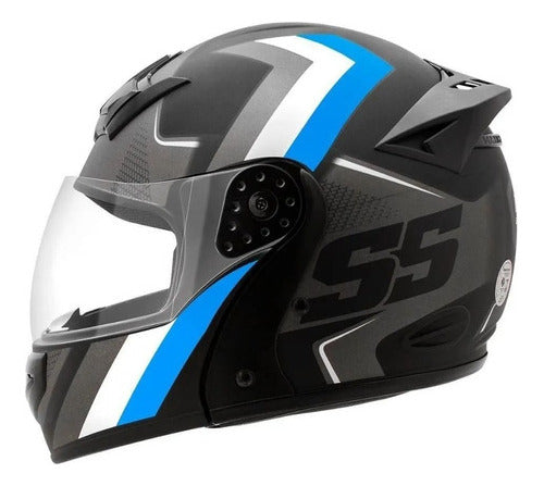 Capacete Robocop Mixs Gladiator Super Speed + Narigueira