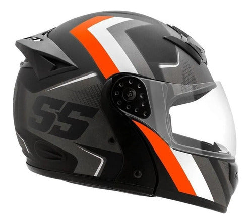 Capacete Robocop Mixs Gladiator Super Speed + Narigueira