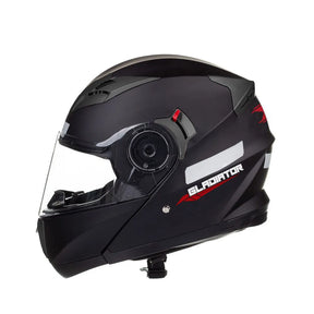 Capacete Escamoteável Texx Gladiator V3 Preto Fosco