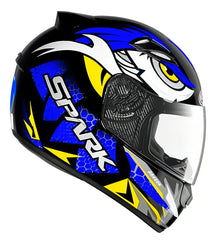 Capacete Moto Ebf New Spark Dragon Esportivo Com Narigueira