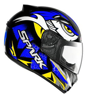 Capacete Moto Ebf New Spark Dragon Esportivo Com Narigueira