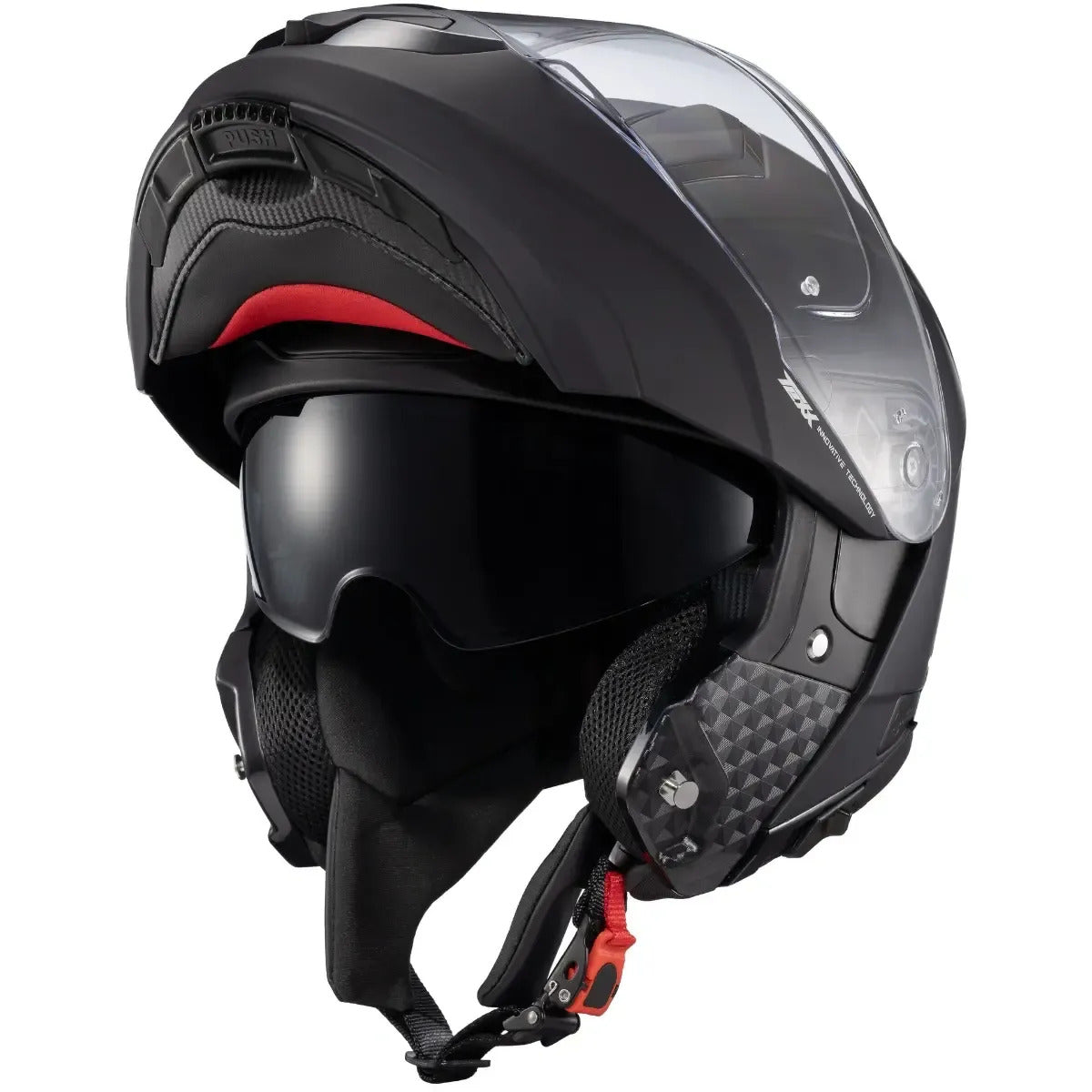 Capacete Escamoteavel Texx Gladiator V3 Kratos C/ Óculos Fumê