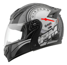 Capacete Etceter Rpm Gladiator Robocop Articulado Brilhante