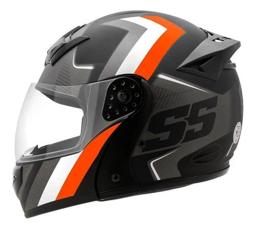 Capacete Robocop Mixs Gladiator Super Speed + Narigueira