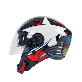 Capacete Aberto Fw3 X Open Up Star Com Óculos Interno Mega Lopes