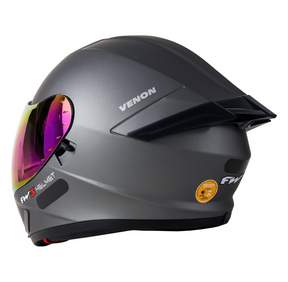 Capacete Moto Esportivo Fw3 Venon Óculos Solar Interno Mega Lopes