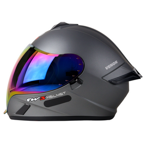 Capacete Moto Esportivo Fw3 Venon Óculos Solar Interno Mega Lopes