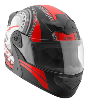 Capacete Etceter Rpm Gladiator Robocop Articulado Brilhante