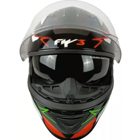 Capacete Fechado Fw3 Gtx 43 Com Oculos Interno