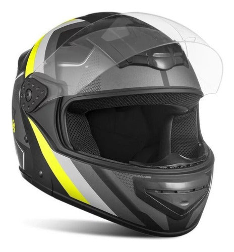 Capacete Robocop Mixs Gladiator Super Speed + Narigueira