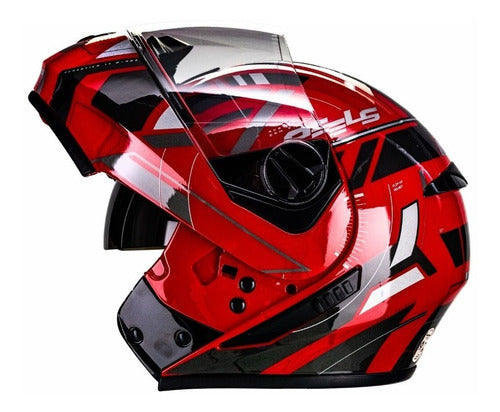 Capacete Robocop Preto Fosco Peels Urban Escamoteável