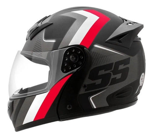 Capacete Robocop Mixs Gladiator Super Speed + Narigueira