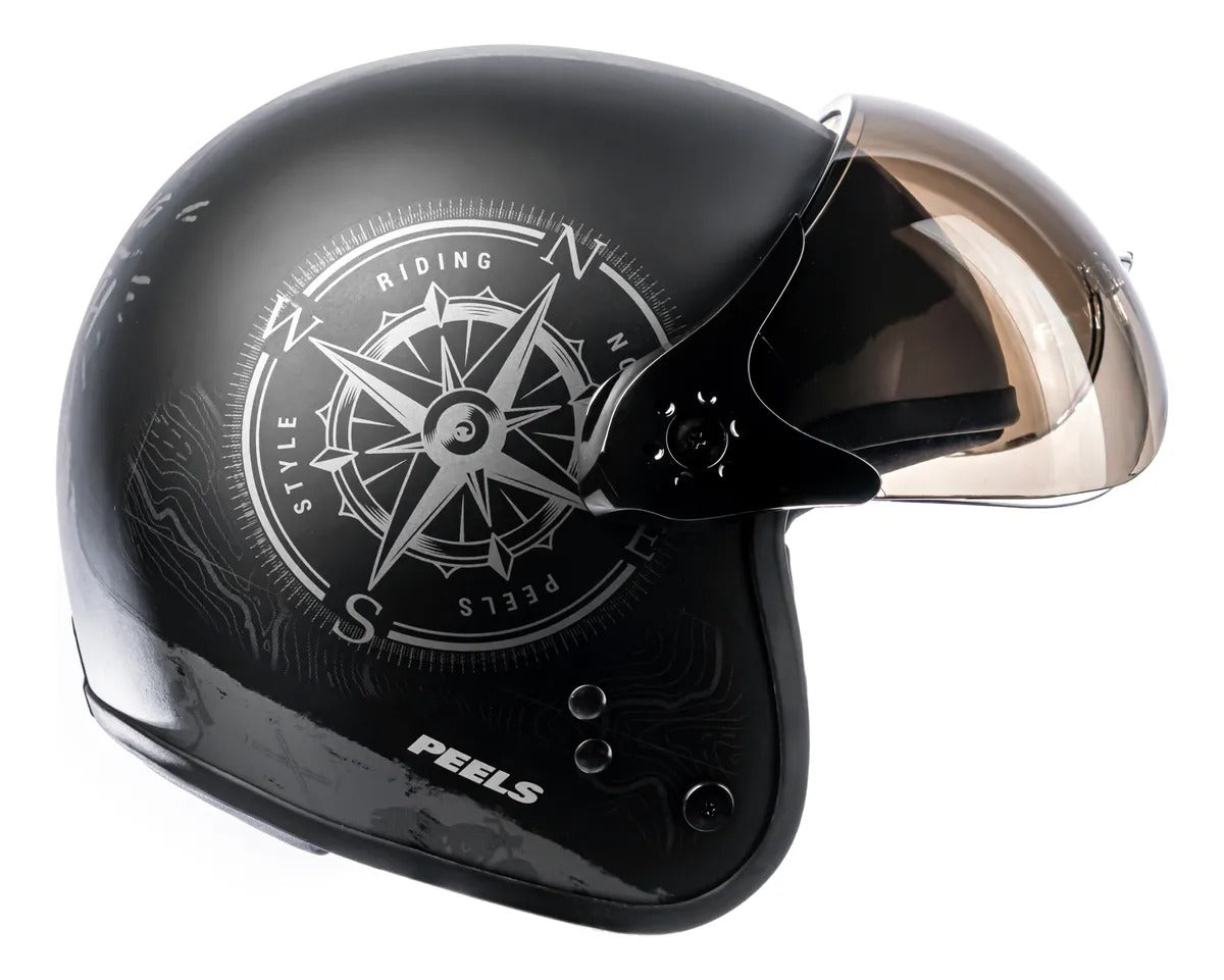 Capacete Moto Peels Com Queixeira Removível F-21 North