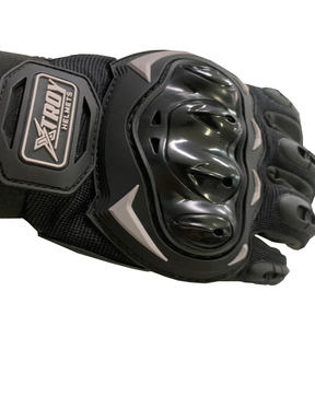 Luva Motociclista Xtroy Preta Com Proteçao  Moto Motoqueiro
