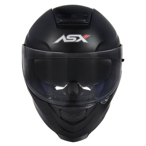 Capacete ASX Eagle Sv Solid Com Viseira Solar Óculos Fumê